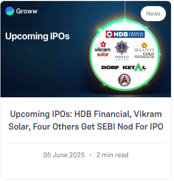 Groww trend content: upcoming IPOs | Nico Digital
