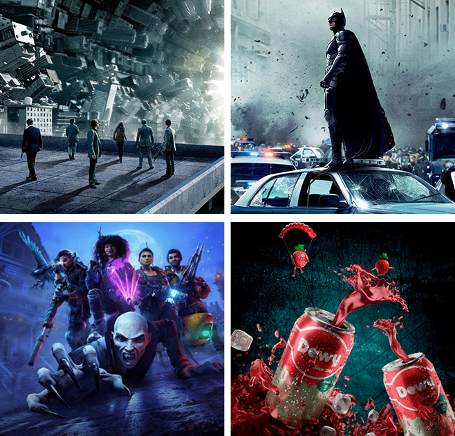 Enhanced Visuals & Cinematic in Movies, Games & Ads
