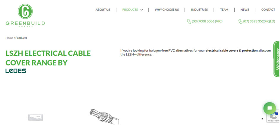 Greenbuild Supply Product Page