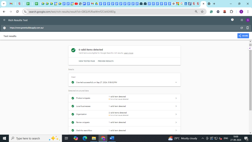 Greenbuild Supply Schema Markup