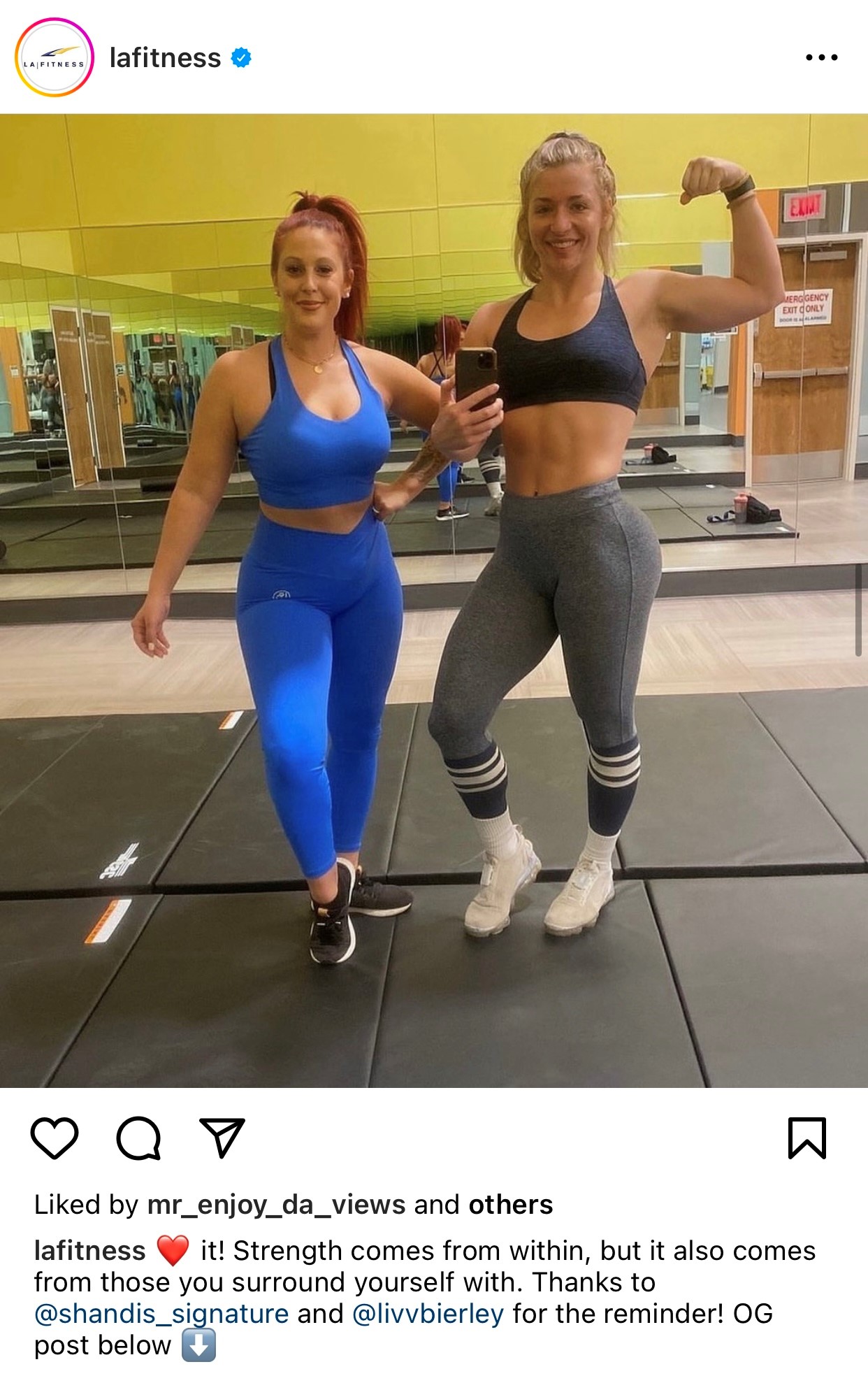 la fitness instagram