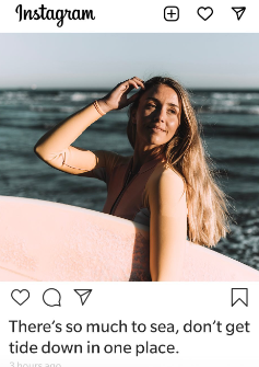 instagram caption