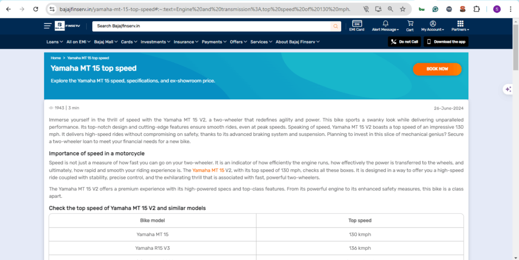 Bajaj Finserv ranking 2