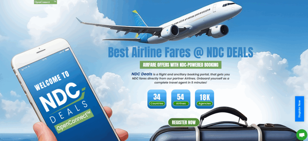 NDC deals homepage