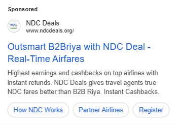 NDC Deals Google Ad 2